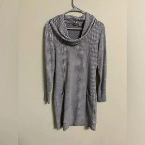 Merrell Trailhead Turtleneck Sweater Dress Size Small Cowl Neck Pockets